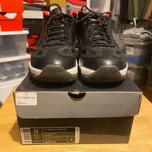 Nike Air Jordan 11 IE(2011); Black Varsity Red; Size 12